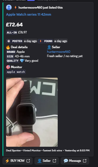 Apple Watch series 11 42mm